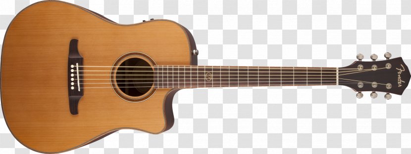 Fender Starcaster Musical Instruments Corporation Classical Guitar Dreadnought Steel-string Acoustic Transparent PNG