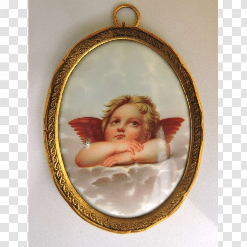Locket Christmas Ornament Porcelain Oval - Picture Frame Transparent PNG
