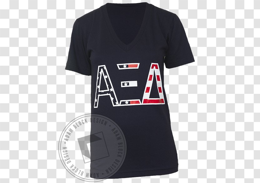 T-shirt Logo Sleeve Font - Black M Transparent PNG