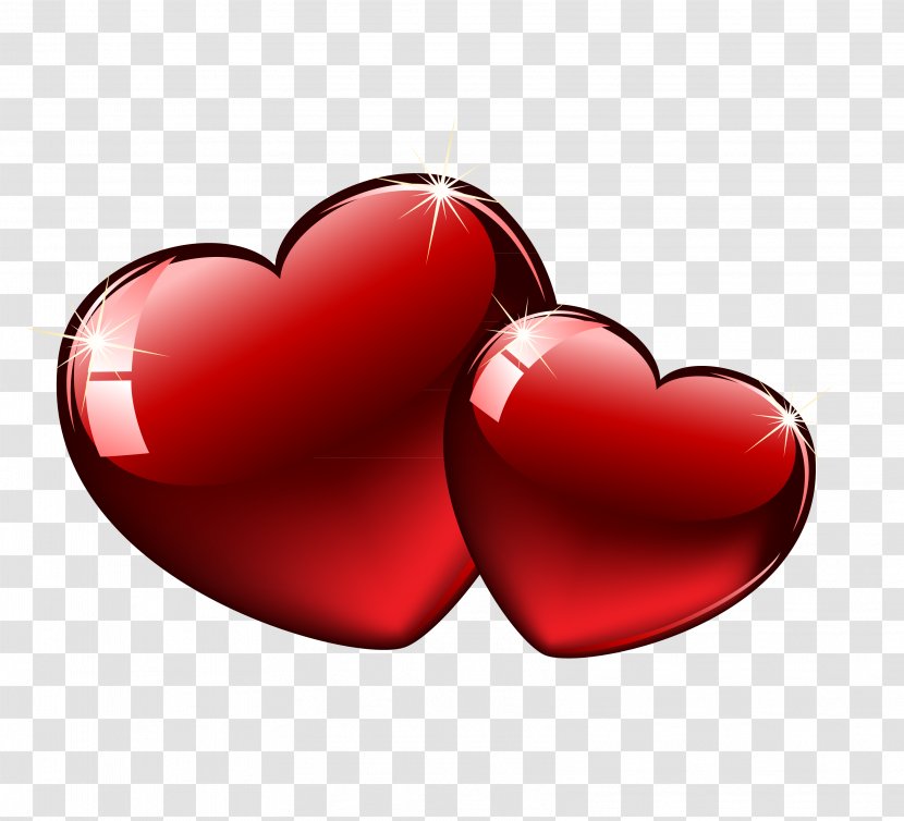 Love Heart Valentine's Day Clip Art - I You Transparent PNG