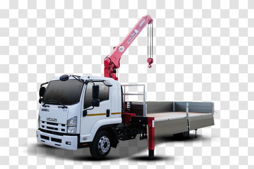 Light Commercial Vehicle Truck Crane Machine - Motor Transparent PNG