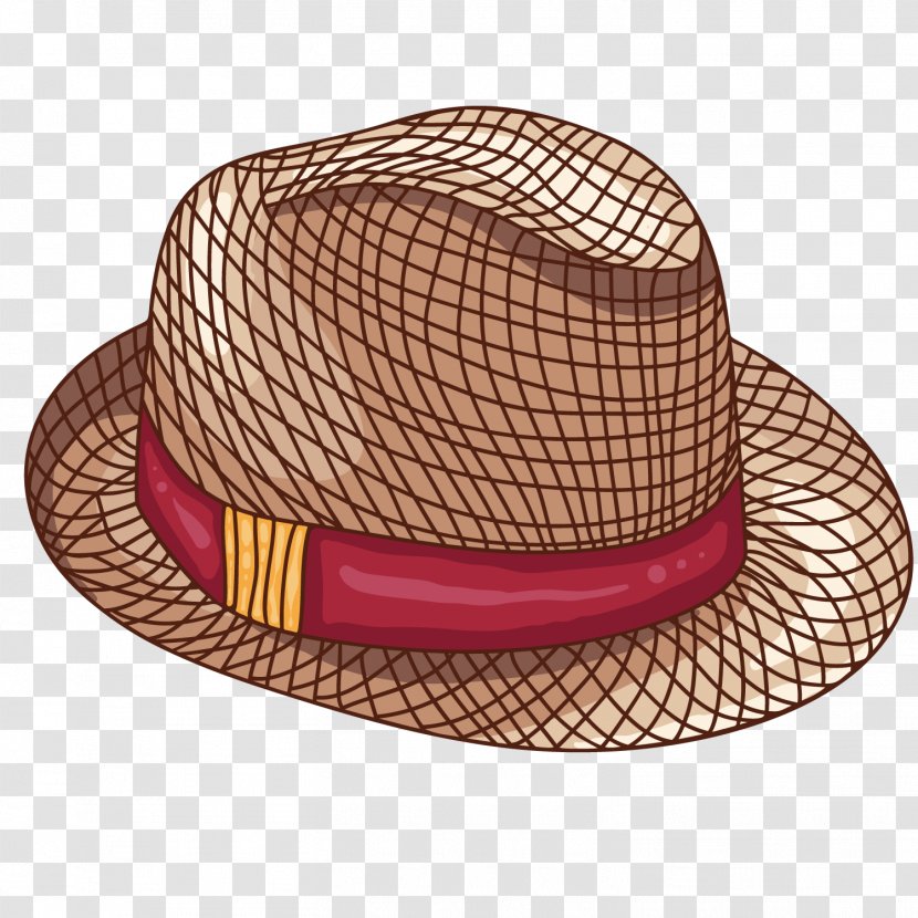 Fedora Bowler Hat - Designer - Exquisite Transparent PNG
