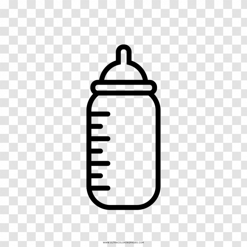 Baby Bottles Drawing Coloring Book Clip Art - Water Bottle Transparent PNG