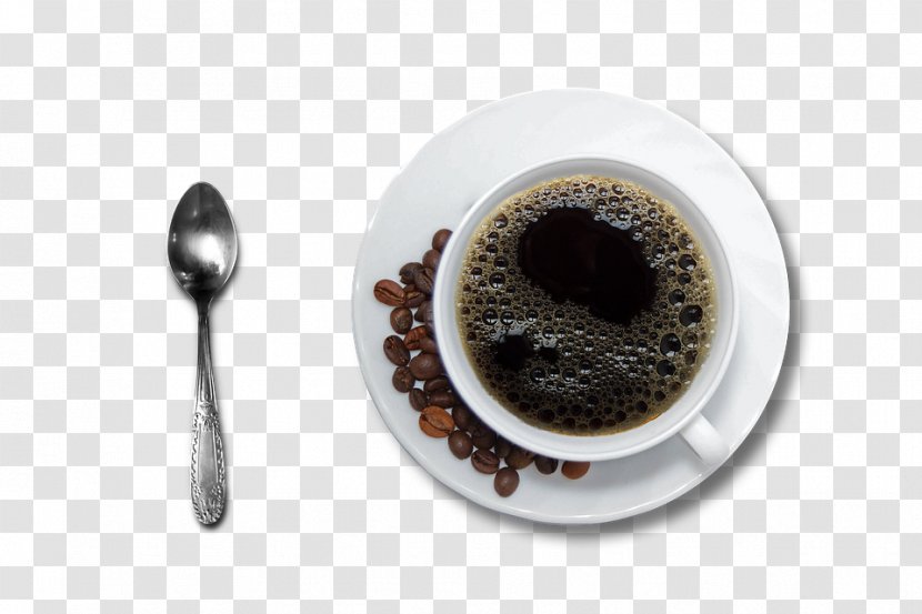 Coffee Cup Tea Cafxe9 Au Lait - Bean - Mug Top Transparent Image Transparent PNG