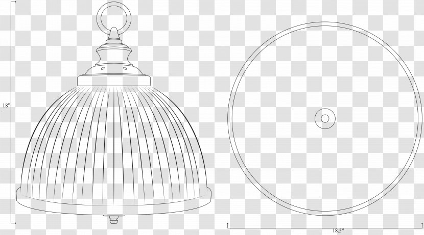 Lighting Line Art - Serveware - Design Transparent PNG