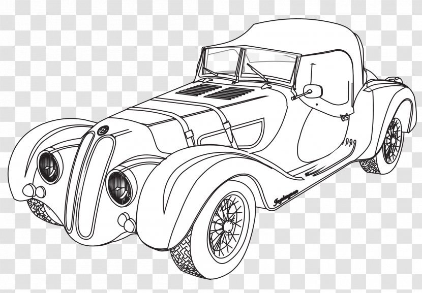 Vintage Car Automotive Design Model Transparent PNG