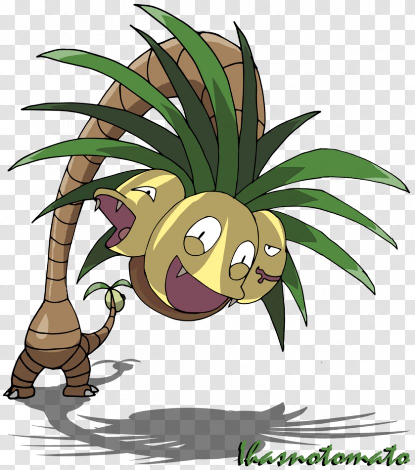 Exeggutor Fan Art Drawing Pokémon - Pokemon Transparent PNG