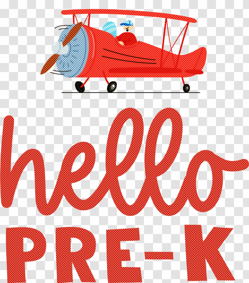 HELLO PRE K Back To School Education Transparent PNG