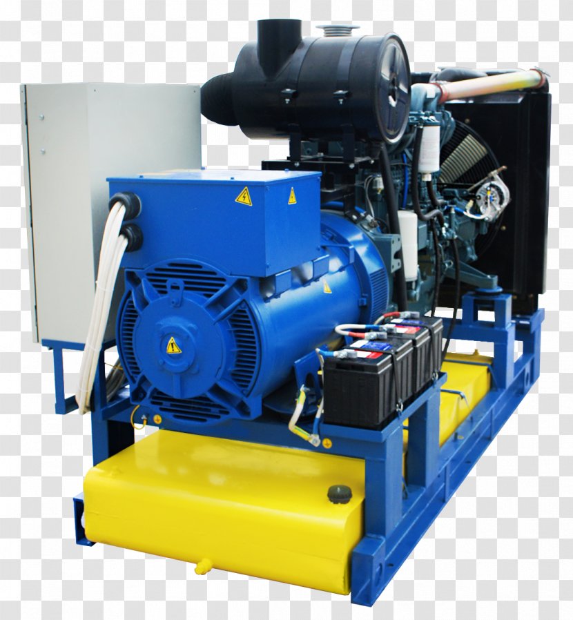 Electric Generator Compressor Electricity Engine-generator - Hardware - Machine Transparent PNG