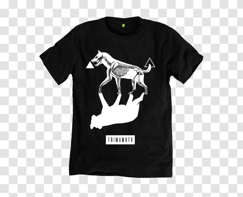 Printed T-shirt Organic Cotton Sleeve - Hyena Transparent PNG