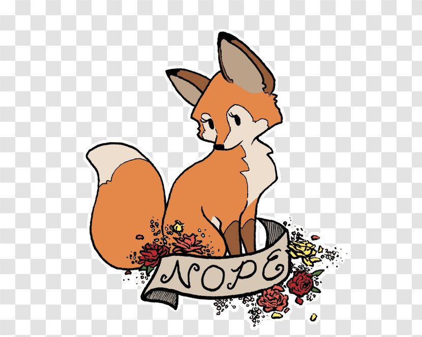 Fox Animal Drawing Hound - Dog Like Mammal Transparent PNG