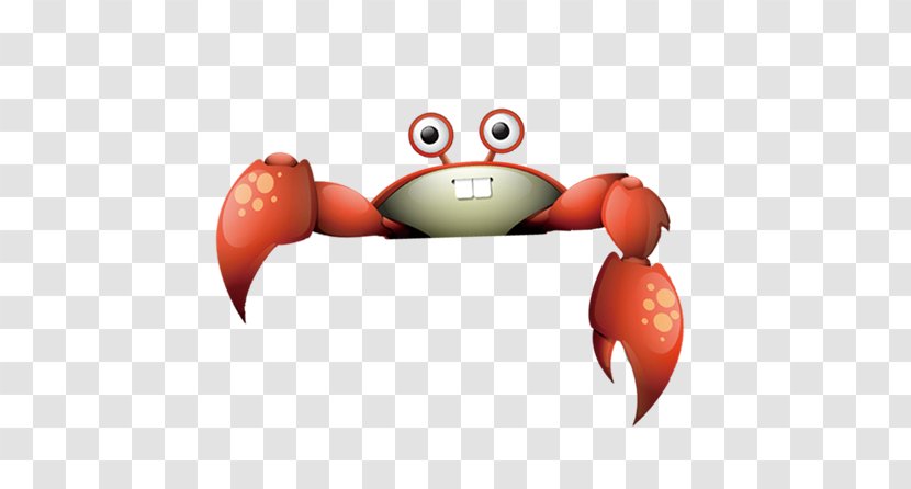 Crabe - Silhouette - Cartoon Crab Transparent PNG