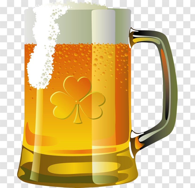 Beer Glasses Saint Patrick's Day Clip Art - Drinkware Transparent PNG