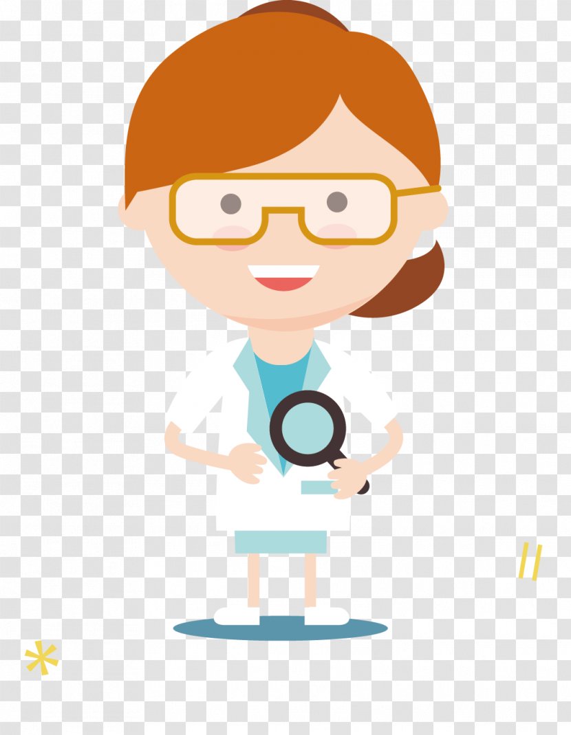 The Cartoon Guide To Chemistry Scientist Science - Eyewear Transparent PNG