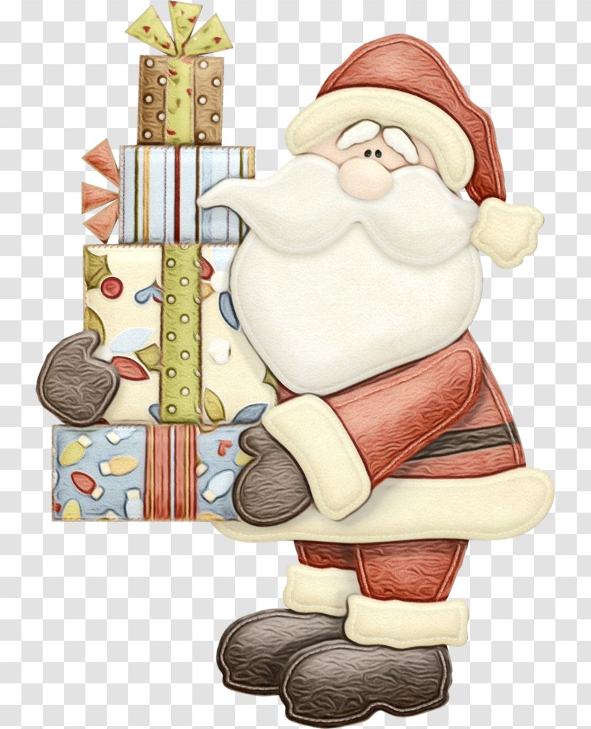 Santa Claus - Paint - Cartoon Transparent PNG