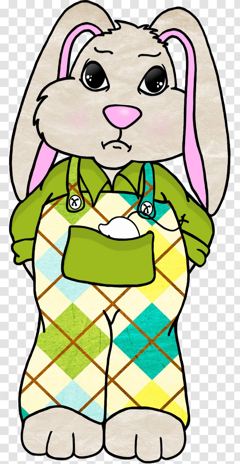 Cindy Lou Who Easter Bunny Clip Art - Artwork - Sad Transparent PNG