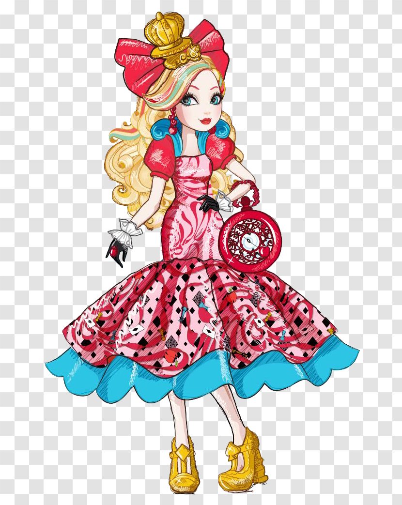 Snow White Queen Ever After High Legacy Day Apple Doll - Fictional Character Transparent PNG