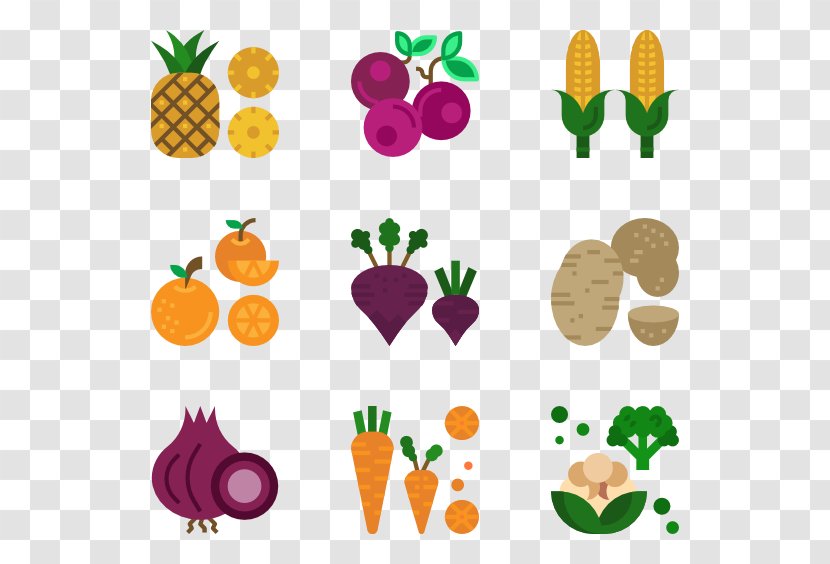 Fruits And Vegetables Frame - Vegetable - Plant Transparent PNG