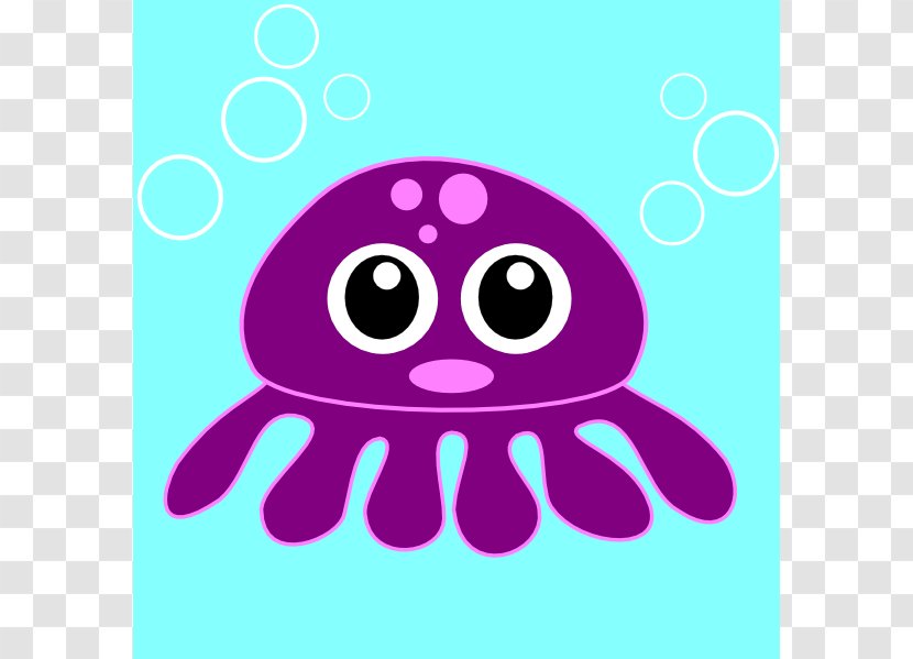 Octopus Cartoon Clip Art - Picture Of Transparent PNG