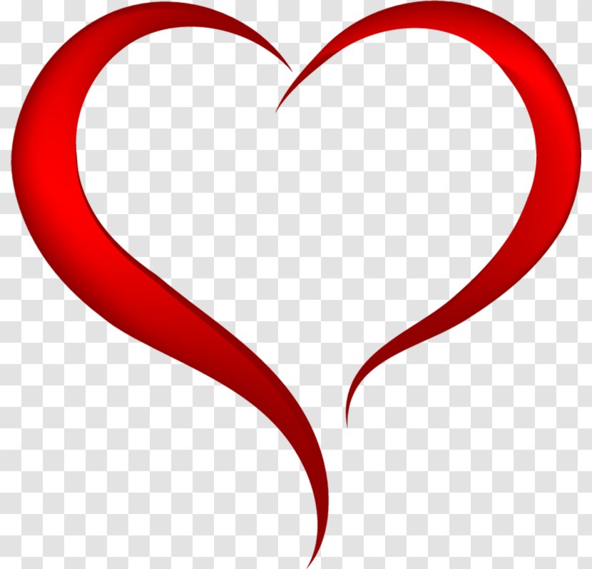 Heart Clip Art - Silhouette Transparent PNG