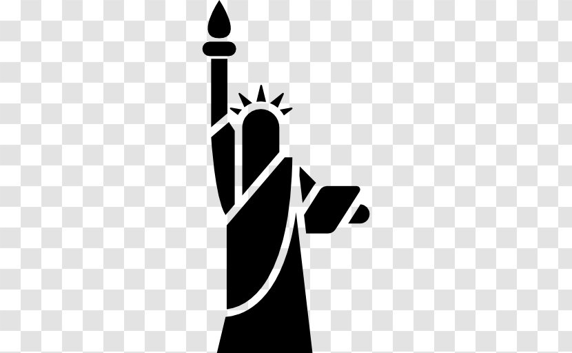 Statue Of Liberty - Hand - Silhouette Transparent PNG