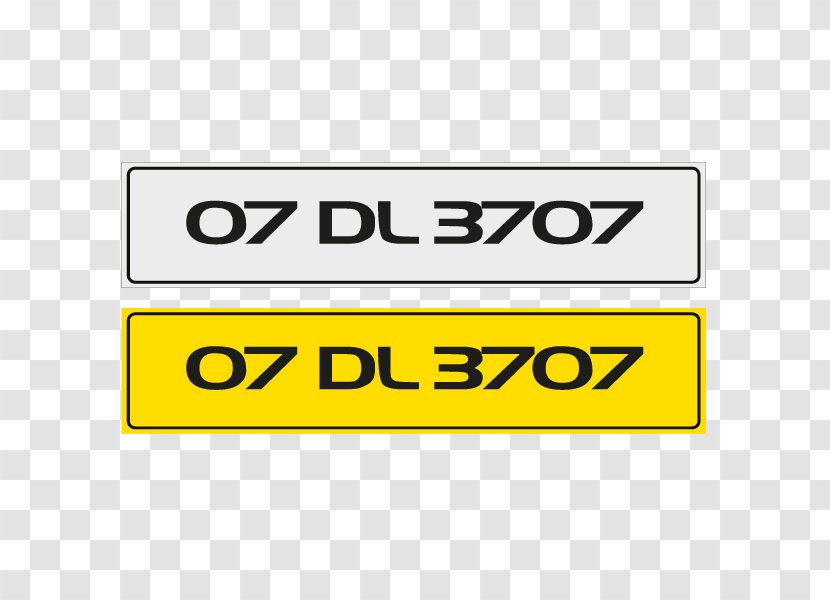 Vehicle License Plates Car CBM Signs Motor Registration - Ireland Transparent PNG