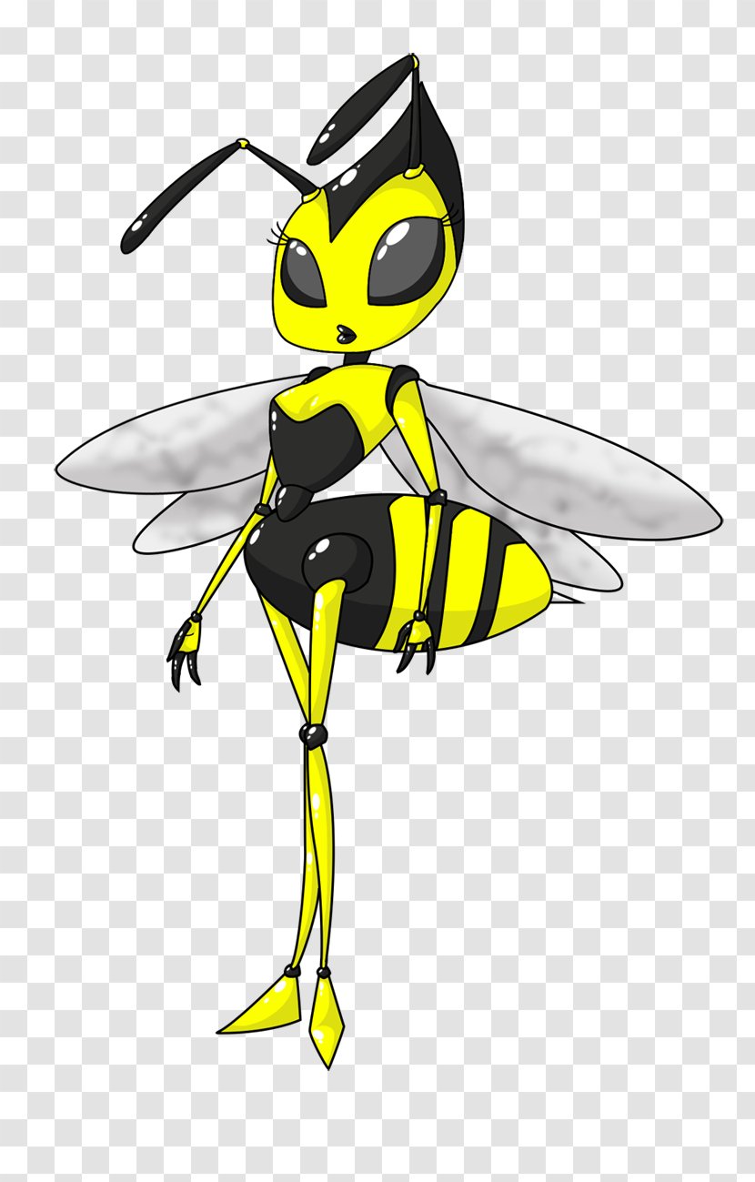 Insect Butterfly Honey Bee Art - Wasp Transparent PNG