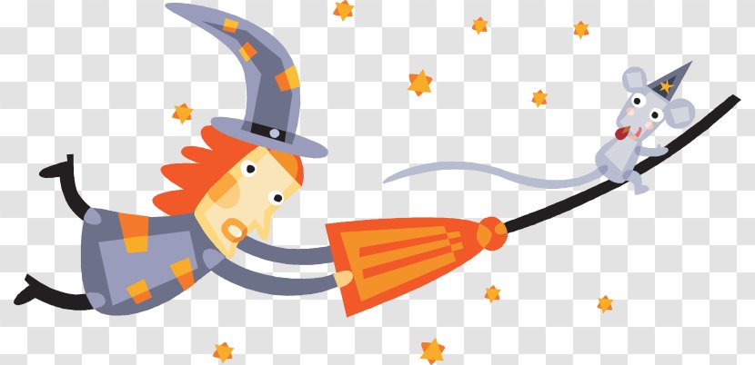 Witch Broom Clip Art Transparent PNG