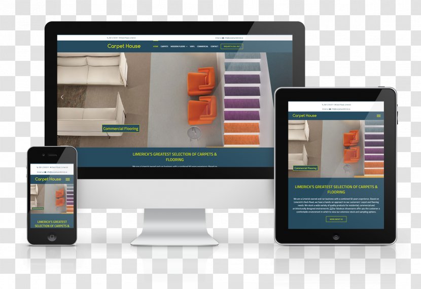 Responsive Web Design Development Graphic - Display Device - Carpet Transparent PNG