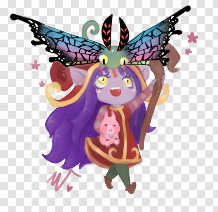 Heroes Of The Storm Fairy Fan Art Potion - Butterfly - Forest Friends Transparent PNG