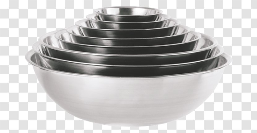 Bowl Stainless Steel Mixer Kitchen - Mixing Transparent PNG
