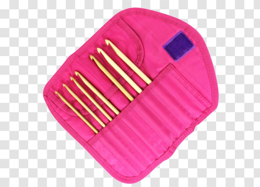 Brush Pink M - Crochet Hook Transparent PNG
