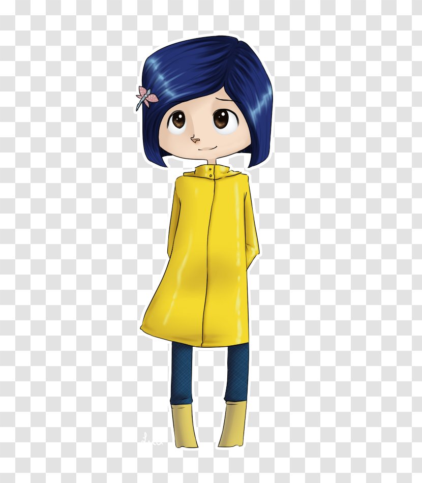 Outerwear Cartoon Character Costume - Yellow - Electric Blue Transparent PNG