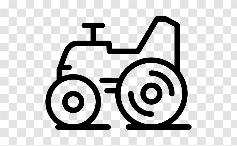 Agriculture Farm Tractor Icon Design Transparent PNG