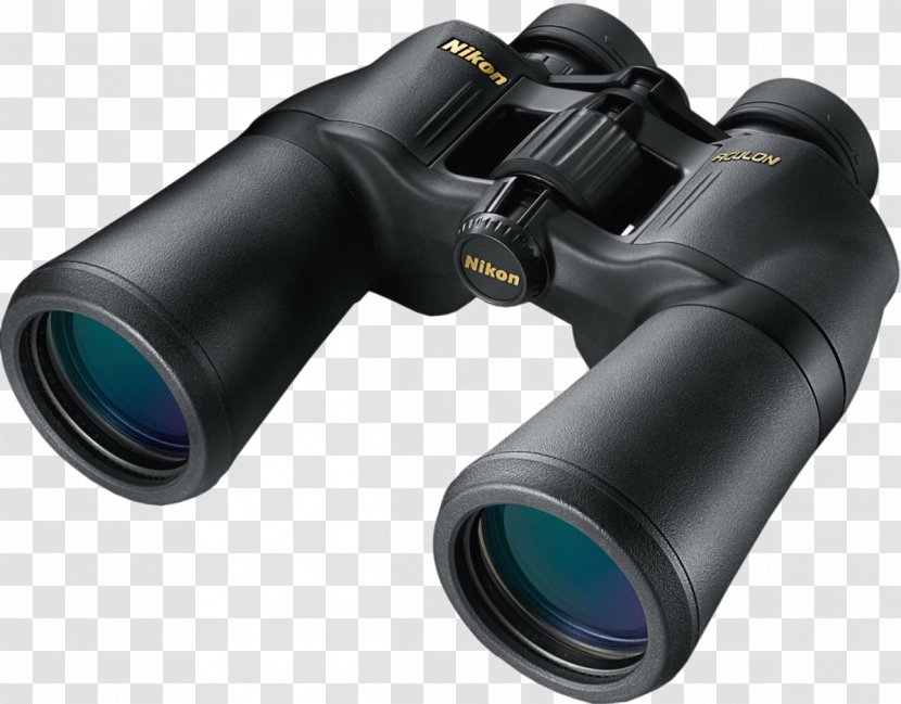 Nikon Aculon A30 A211 10-22X50 Binoculars Magnification Transparent PNG