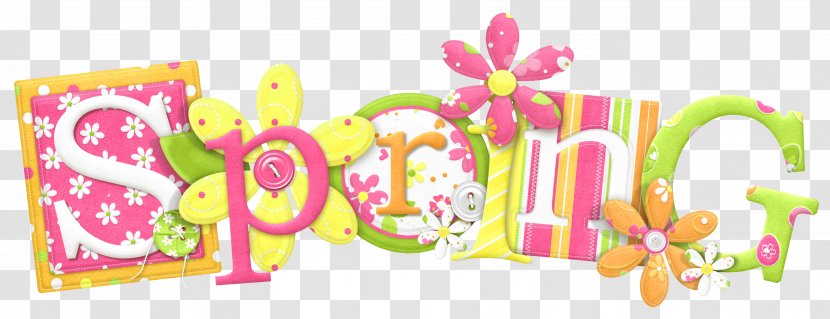 Spring Blog Clip Art - Text - Cliparts Transparent PNG