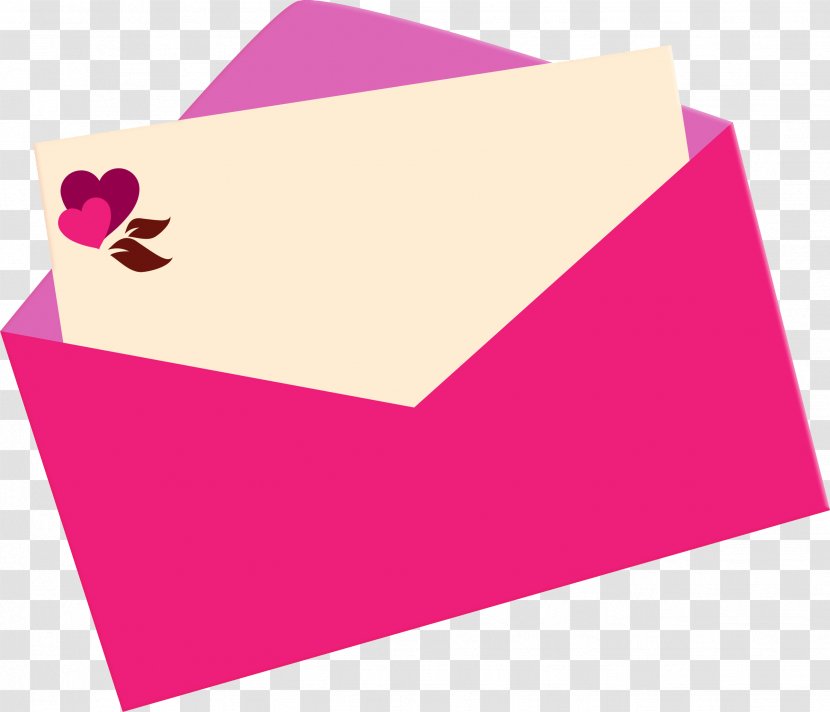 Love Letter Romance - Envelope Transparent PNG