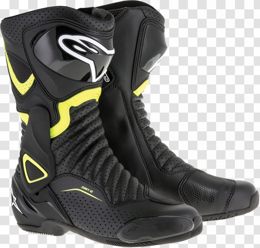 Alpinestars Motorcycle Boot Motorsport - Outdoor Shoe - Riding Boots Transparent PNG