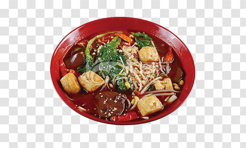 Malatang U8df3u4e00u8df3 Hot Pot Vegetable - Cuisine - Duck Blood Tofu Mushroom Chowder Food Transparent PNG