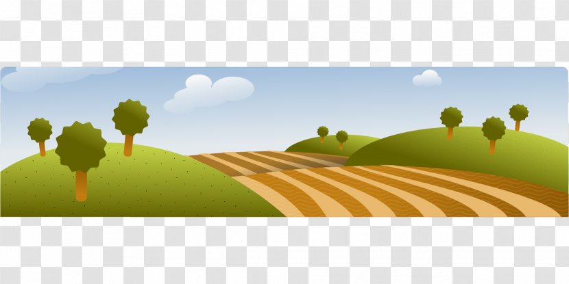 Landscape Country Clip Art - Grassland Transparent PNG