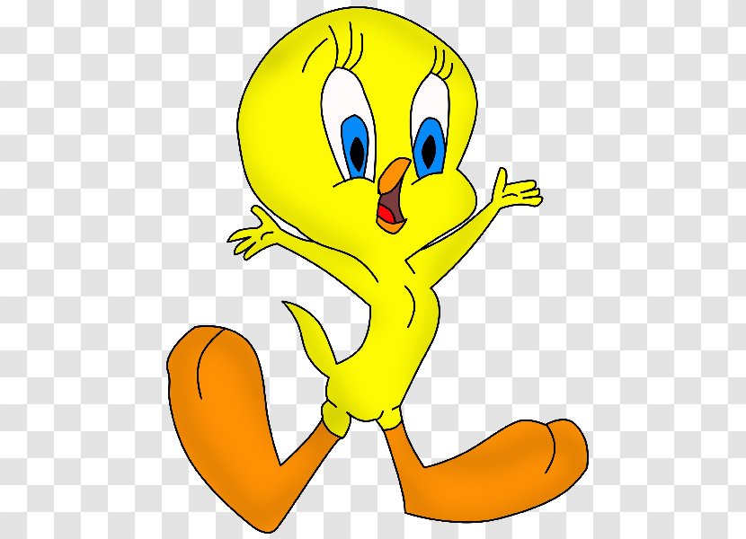 Tweety Looney Tunes Clip Art - Organism - Emoticon Transparent PNG