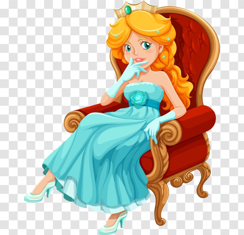 Chair Royalty-free Stock Photography Illustration - Frame - Cartoon Princess Transparent PNG