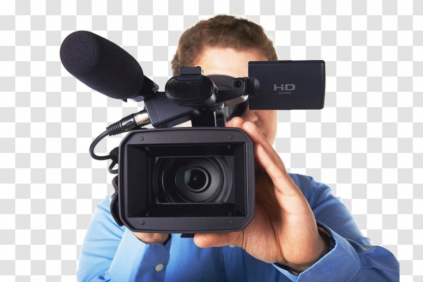 Video Image Film Television Photography - Photographer - Man With Camera Transparent PNG