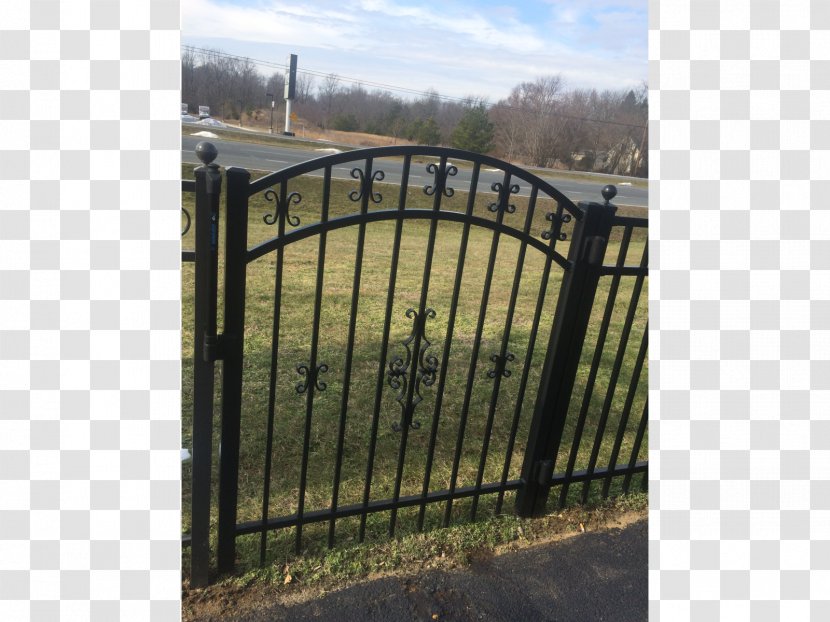 Fence Real Property Land Lot Walkway - Metal Transparent PNG