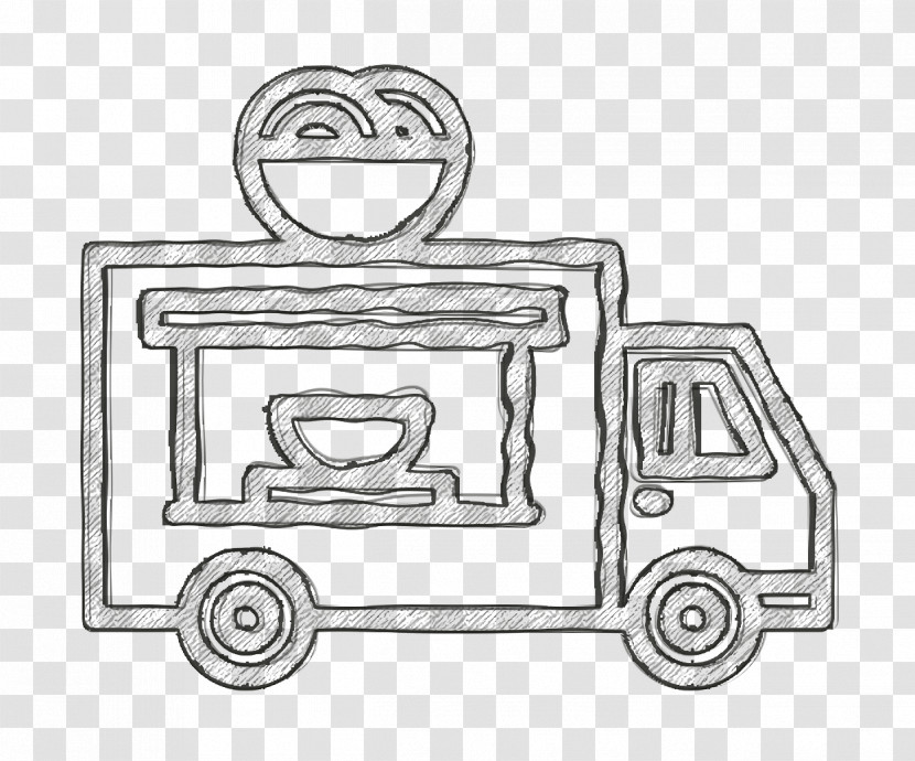 Fast Food Icon Van Icon Food Truck Icon Transparent PNG