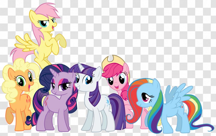 Rarity Applejack Pinkie Pie Pony Rainbow Dash - Heart - Little Transparent PNG