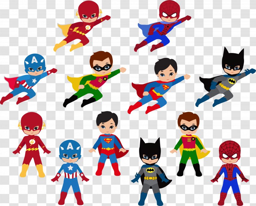 Superboy Superhero Clip Art - Marvel Comics - Spider-man Transparent PNG