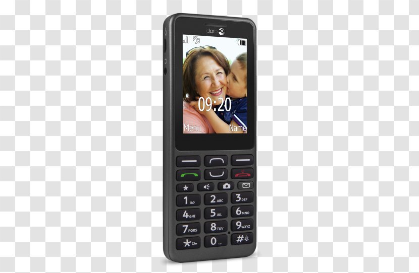 Doro PhoneEasy 509 Telephone 612 338 331ph - Communication Device - Broad Left Front Transparent PNG