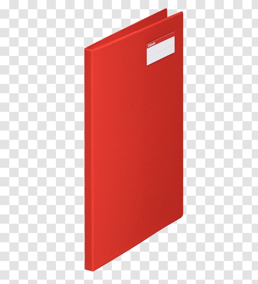 Rectangle - Red - Binder Clips Transparent PNG