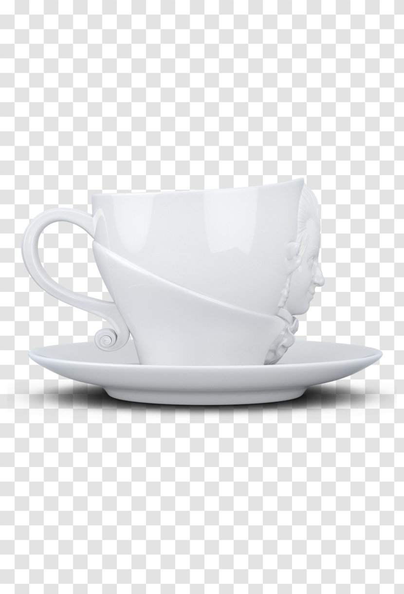 Coffee Cup Kop Mug Saucer - Drinkware Transparent PNG